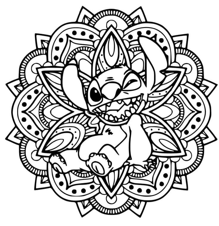 Mandalas Stitch 19